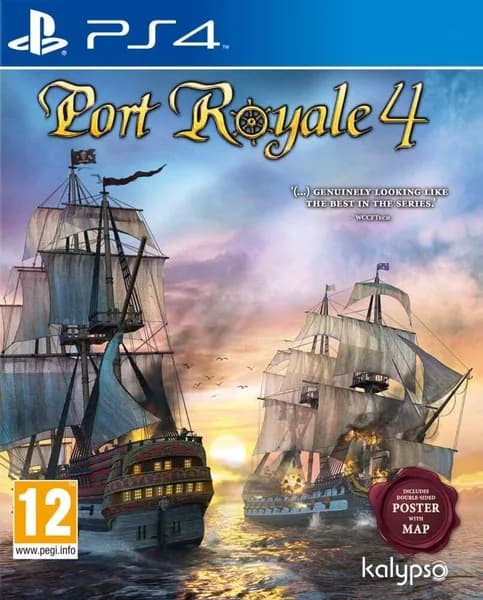 Игра Port Royale 4 PS4 Русская Версия Диск на PlayStation 4