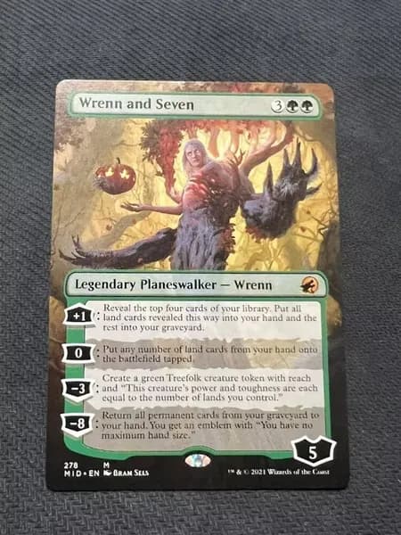 Коллекционные карты Magic: The Gathering Полный набор Winter Orb, Wrenn, Wurmcoil, Yawgmoth, Ziatora. С защитным чехлом!