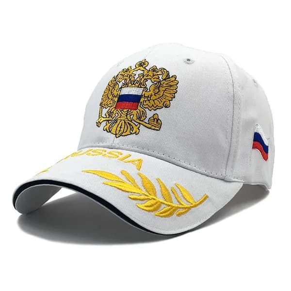 Шапка для рыбалки и охоты Бейсболка Россия