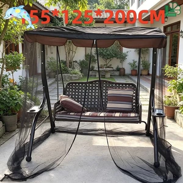 Садовые качели 155х125х200см