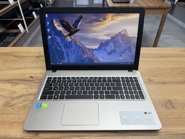ASUS R540NV Ноутбук 15.6", Intel Pentium N4200, RAM 4 ГБ, SSD 128 ГБ, Intel UHD Graphics, Русская раскладка