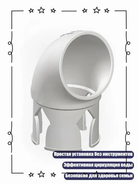 38мм ПВХ форсунка для плавательного бассейна, сменный входной фитинг