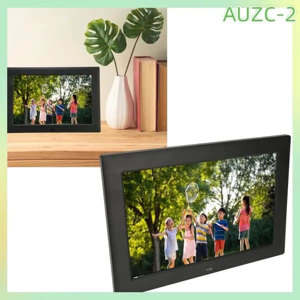 Цифровая фоторамка 12 дюймов, HD IPS экран, с отключением, для дома Британские правила