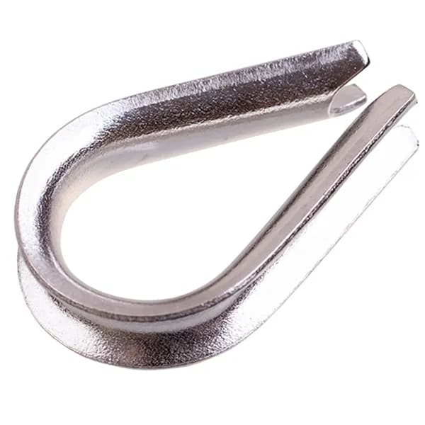 Коуш нержавеющий DIN 6899 3мм (2 шт) Fixbox