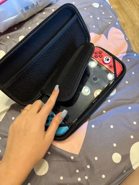 Чехол для Nintendo Switch, (нинтендо свитч), прочный, черный