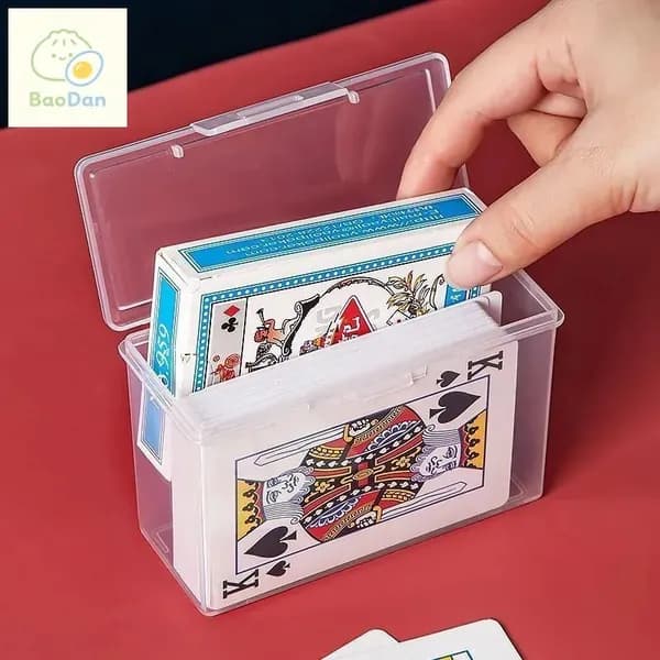 1 коробки для хранения игральных карт-упаковка из штук (Без игральных карт)