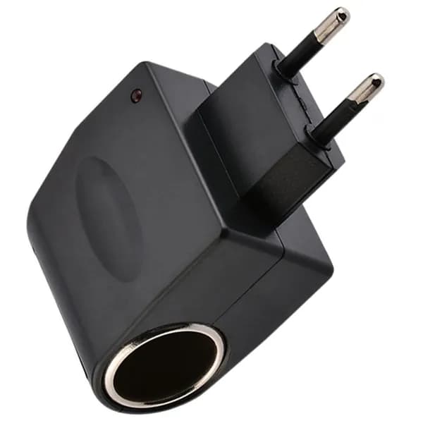 Сетевой переходник адаптер на прикуриватель 220V на 12V