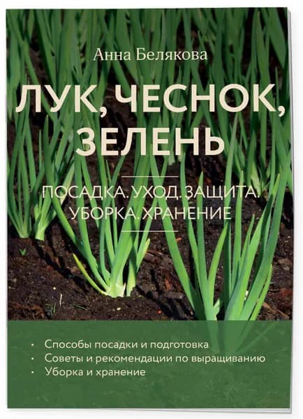 Лук, чеснок, зелень. Посадка. Уход. Защита. Уборка. Хранение (новое оформление) | Белякова Анна Владимировна