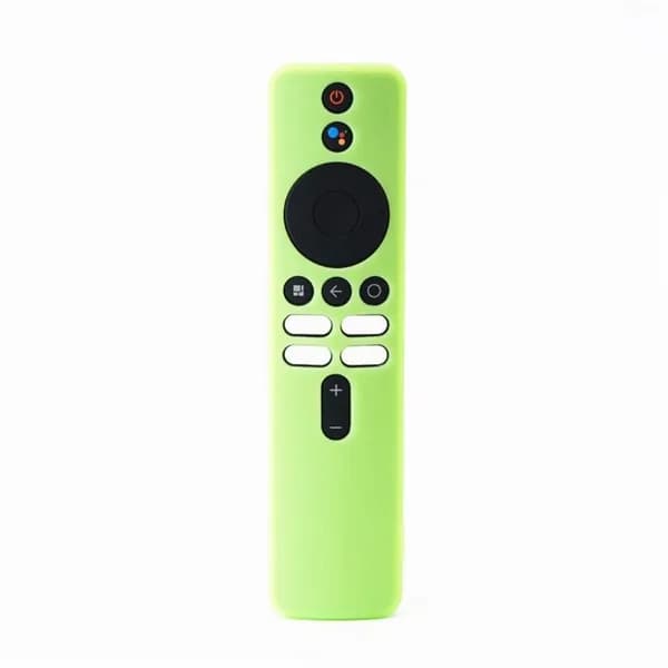 (1 шт.) Светящийся чехол для пульта Xiaomi XMRM M6/M8/M3 TV - светящийся зеленый