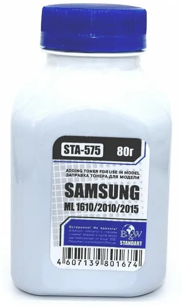 Тонер B&W Standart для SAMSUNG (фл. 80г) Black