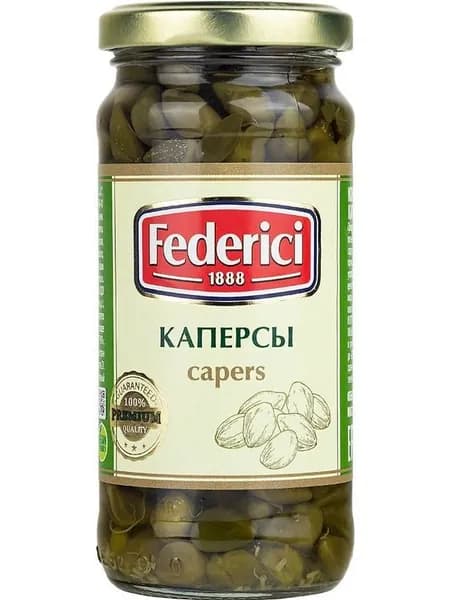 Каперсы Federici маринованные, 230 г