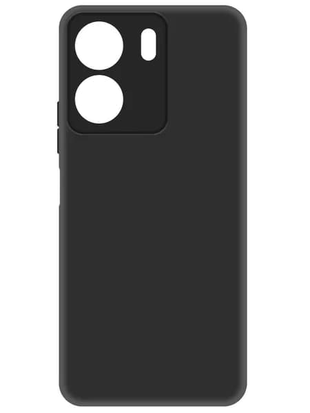 Чехол-накладка Krutoff Soft Case для Xiaomi Redmi 13C/Poco C65 черный