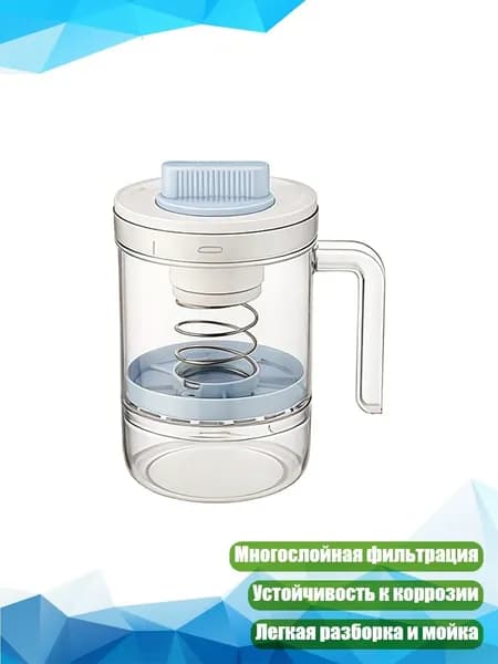 Эффективный ручной фильтр для йогурта, Синий