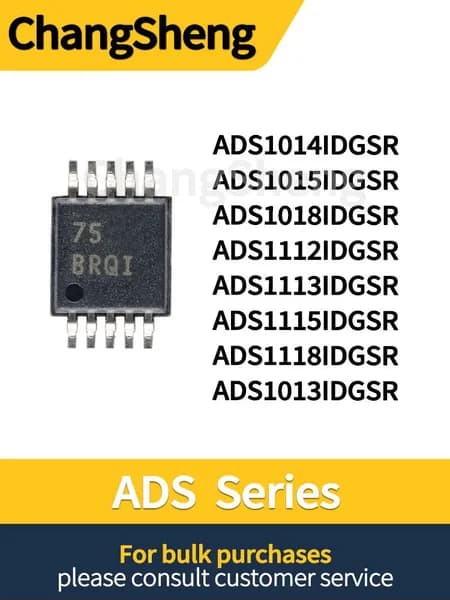 2 штука/партия ADS1115IDGSR VSSOP10