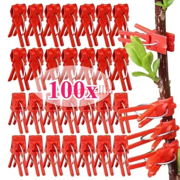 Колышек, скоба садовые, Пластик, 100 шт