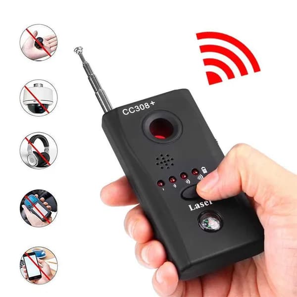 Детектор скрытых камер и жучков cc308 plus