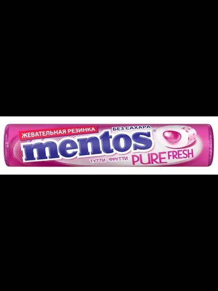 Жевательная резинка Mentos Ролл Тутти-Фрутти, 15.5г