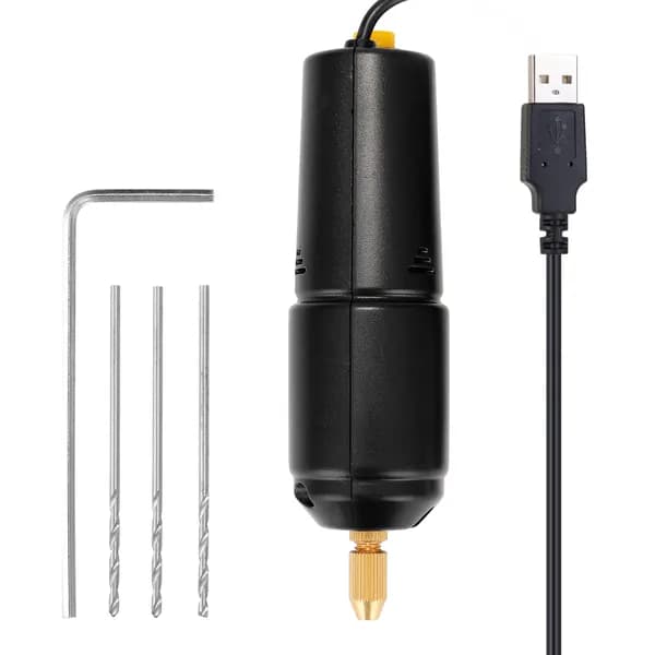 Z-U36 мини-ручная электрическая дрель USB перфоратор 5 В мощность маленький,Top Geek