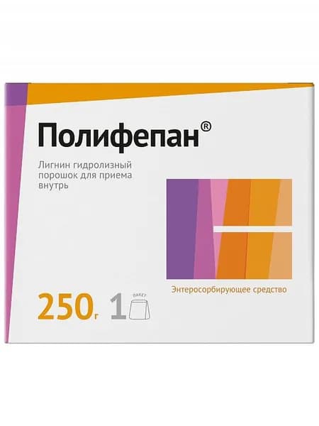 Полифепан Порошок для приема внутрь, 250 г, 1 пакет