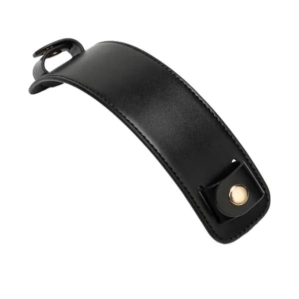 Практичные накладки на плечо из ПУ с технологией Secure Grip, Черный