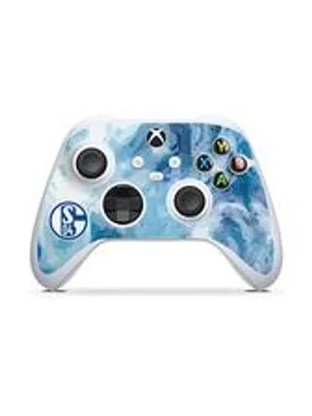 DeinDesign Skin для контроллера Microsoft Xbox Series S, наклейка с логотипом FC Schalke 04
