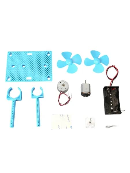 Набор моделей ветряных электростанций для научных экспериментов