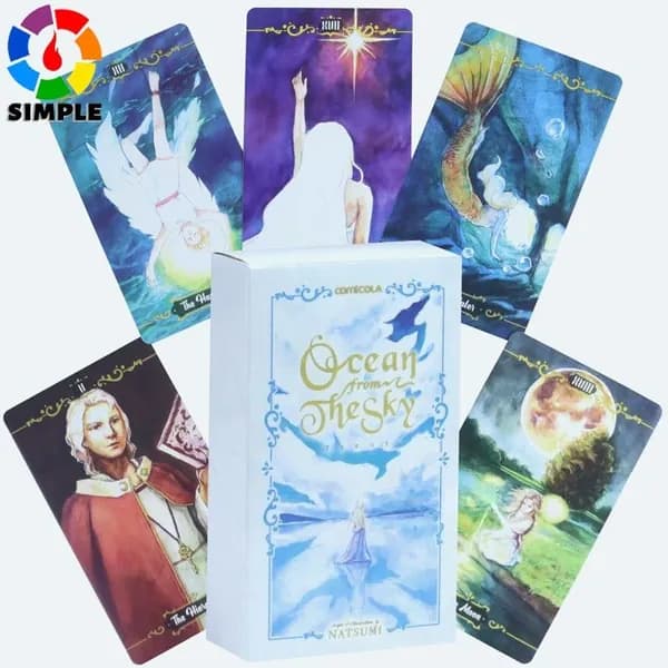 Ocean From The Sky Tarot Deck Карты Таро Карточная игра Настольная игра