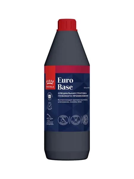 Грунтовка глубокого проникновения Tikkivala Euro Base (0,9л)