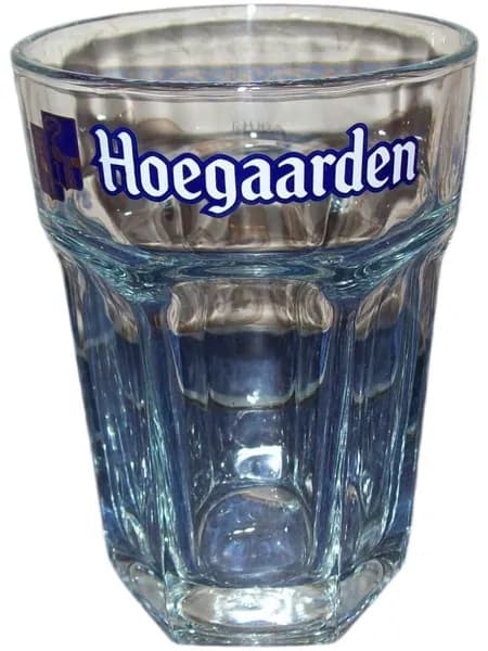 Винтаж БЕЛЬГИЯ. ХУГАРДЕН Коллекционный Стеклянный Бокал - HOEGAARDEN. Бокал для пива. Бельгийское пшеничное пиво.