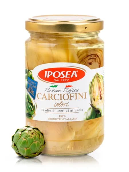 Артишоки Iposea целые в масле, 290 г