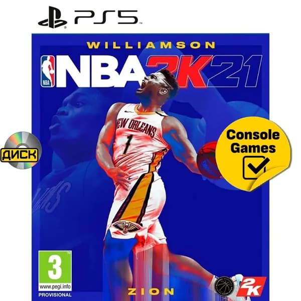 Игра PS5 NBA 2K21 (PlayStation 5, Английская версия)