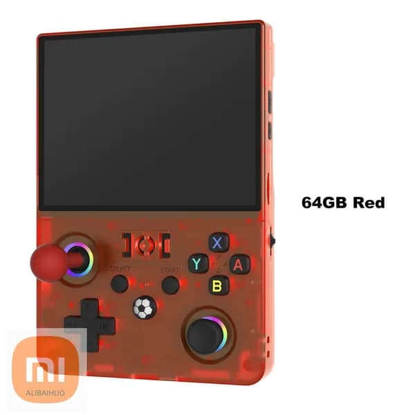 Портативная игровая консоль R36MAX2 с открытым исходным кодом, 4,5-дюймовый IPS-экран, 64 ГБ