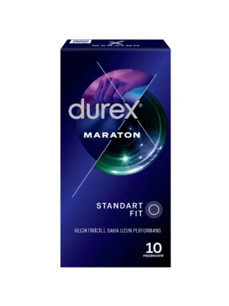 Durex Marathon Презервативы с пролонгирующим эффектом, 10 шт