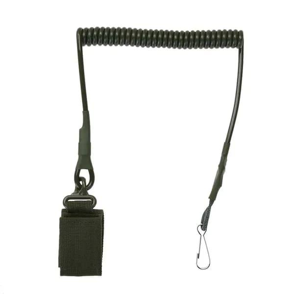 Эластичный тактический шнур EDC для системы MOLLE, армейский зелёный