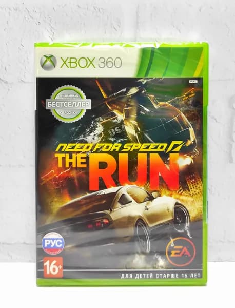 Need for Speed The Run NFS Полностью на русском Видеоигра на диске Xbox 360. Товар уцененный