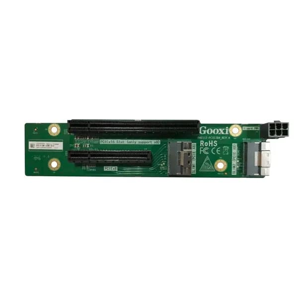 Карта расширения Gooxi Support 2* PCIe 3.0x8 (1*x16 SLOT+1* x8 SLOT), Riser4