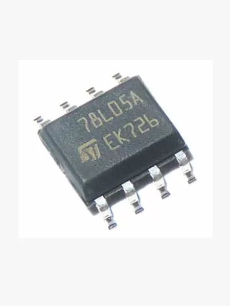 10 шт L78L05ACD13TR 78L05A SOIC-8 Наличие товара на складе
