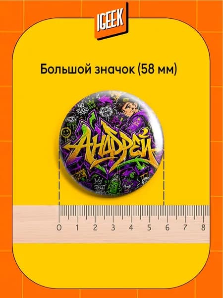 значки Андрей мужские имена