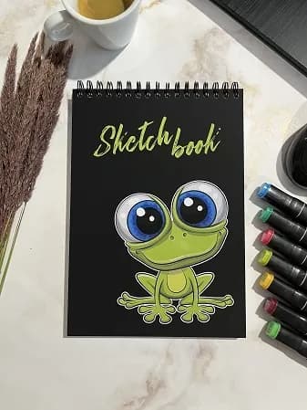 Скетчбук A5, листов: 100