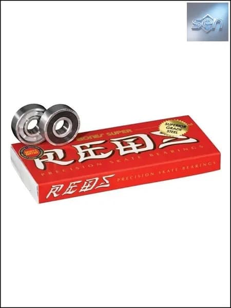 Подшипники для скейтборда, лонгборда, самоката Bones reds super