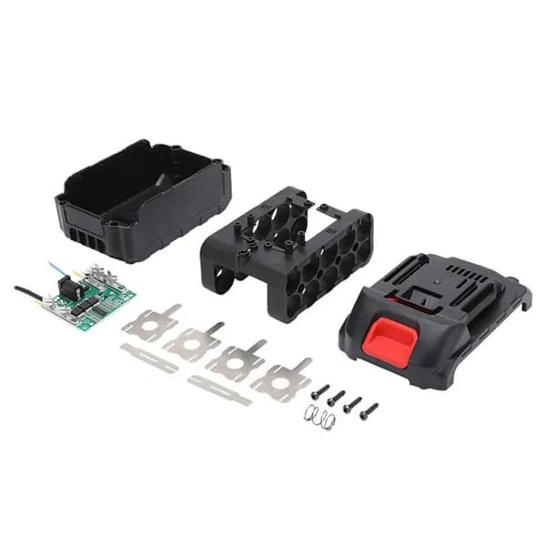 21V Аккумуляторный Блок 10S Для Литий-Ионных Аккумуляторов 18650 16.8V 4S Корпус Батареи PCBA Аксессуары
