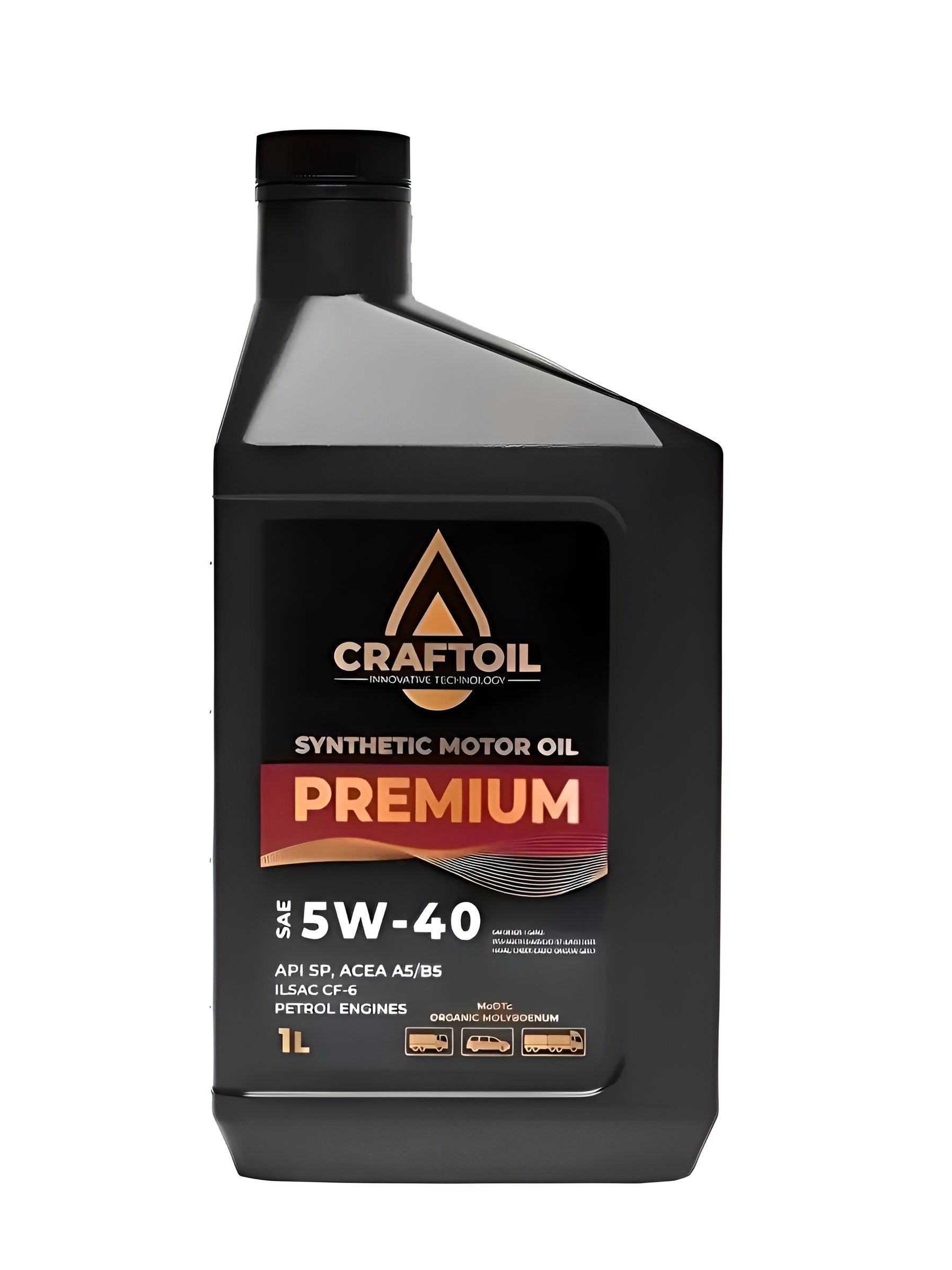 CRAFTOIL 5W-40 SP 5W-40 Масло моторное, Синтетическое, 1 л