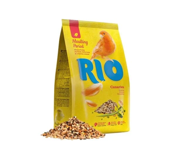 Корм Rio для канареек в период линьки, 500 гр