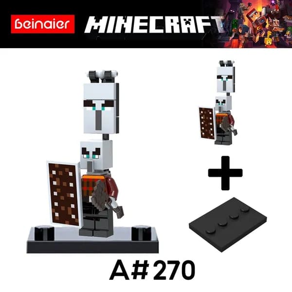 Конструктор Майнкрафт (Minecraft): сборные игрушки, подарок детям, для опта