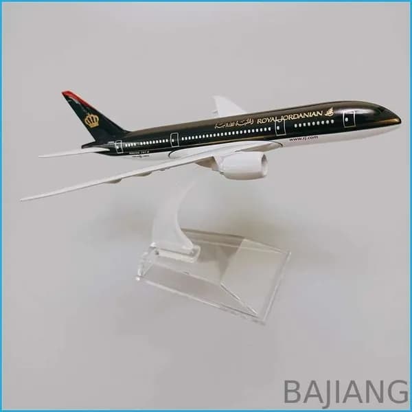 Металлическая Модель Самолета Боинг 787, АJordanian Republic Airlines B787