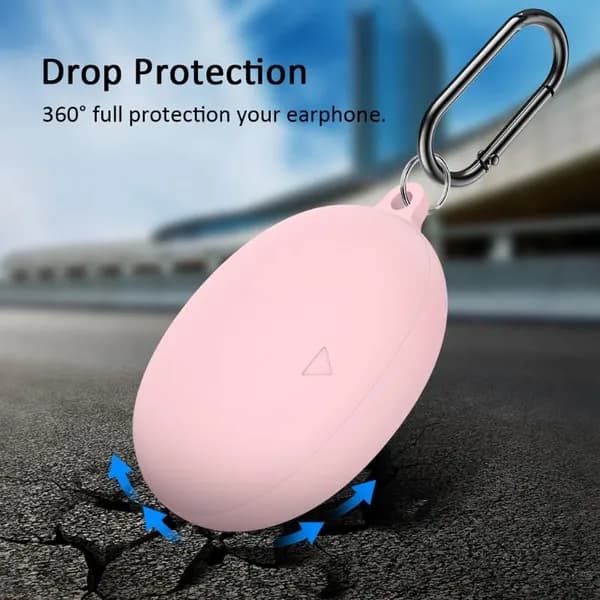 (1 шт.) Чехол для наушников Soundcore Liberty 3 Pro-розовый ADSH