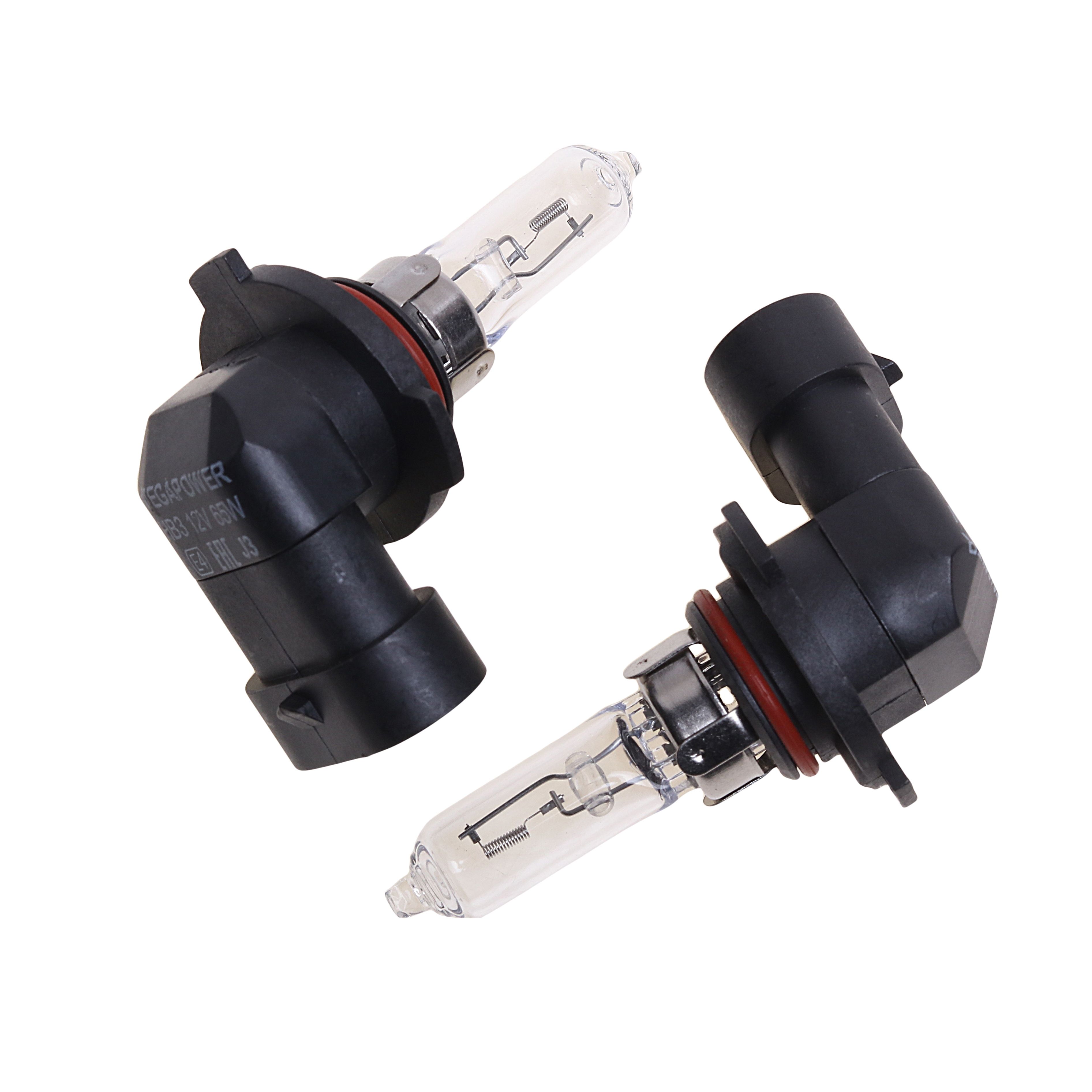 Лампа 12V HB3 65W P20d бокс Standart 2 шт арт 37033040 MEGAPOWER AUTOMOTIVE
