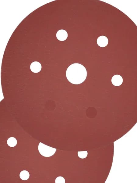 Круг абразивный (6H+1CH) Р180 D150mm INDASA RHYNOGRIP, упак -10 шт