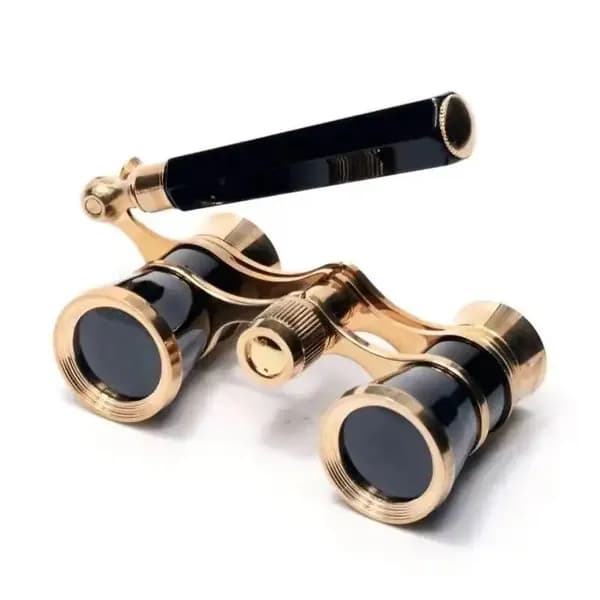Бинокль театральный Veber Opera БГЦ 3x25 красный/золотой