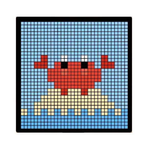 Светодиодный Pixel Экран 32x32, Программируемый Ночник / Управление через APP, USB 5V